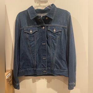 Gap blue Jean jacket. Size XL